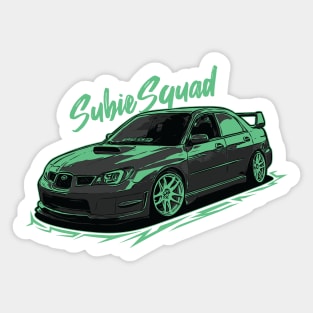 Subie Squad Hawk Eye JDM Car Sticker